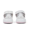 Babies Kick T Galactic Lackleder Weiß/Rosa