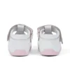 Babies Kick T Galactic Lackleder Weiß/Rosa