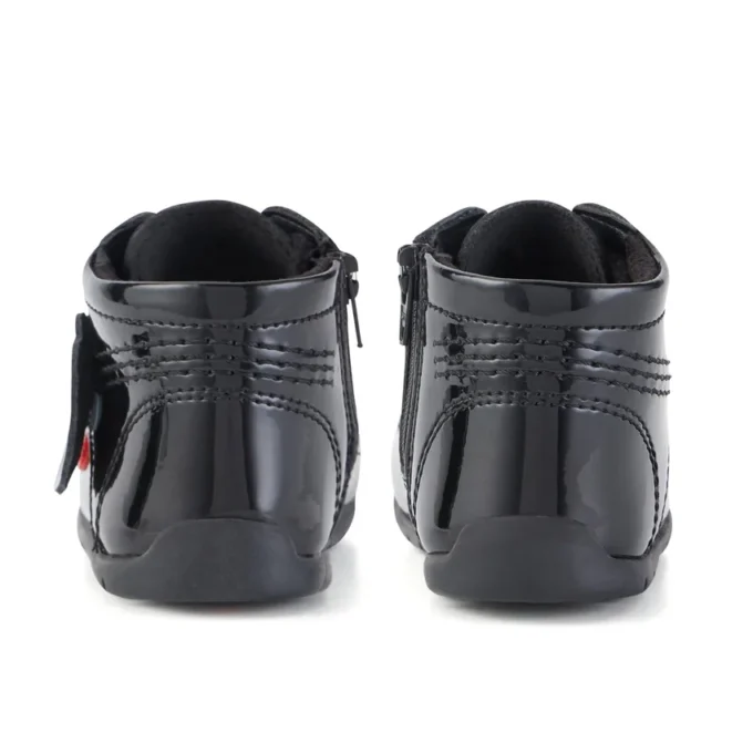 Baby Kick Hi B Zip Lackleder Schwarz Baby Kick Hi B Zip Lackleder Schwarz