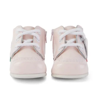 Baby Kick Hi Lackleder Hellrosa