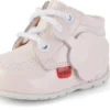 Baby Kick Hi Lackleder Hellrosa