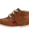 Baby Kick Hi Leder Hellbraun