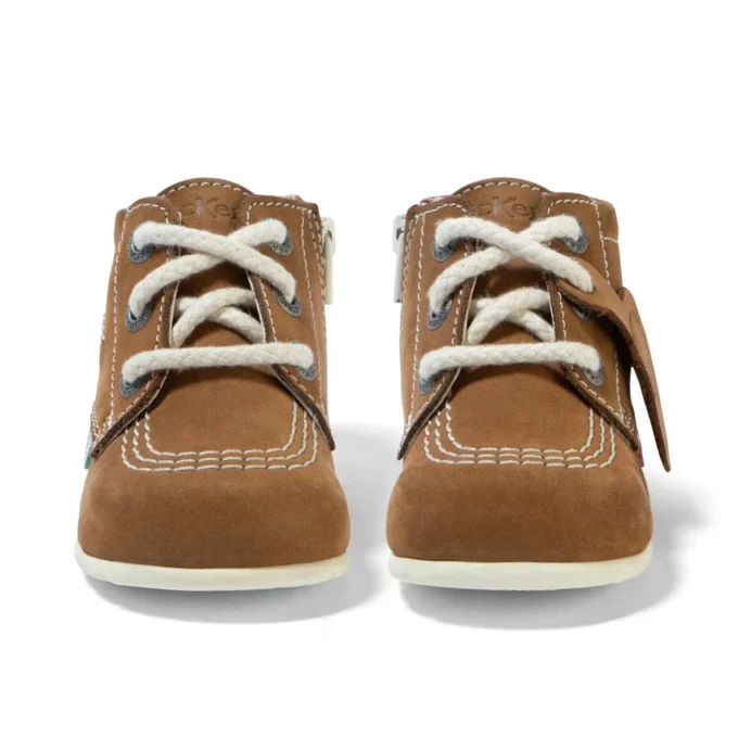 Baby Kick Hi Leder Hellbraun