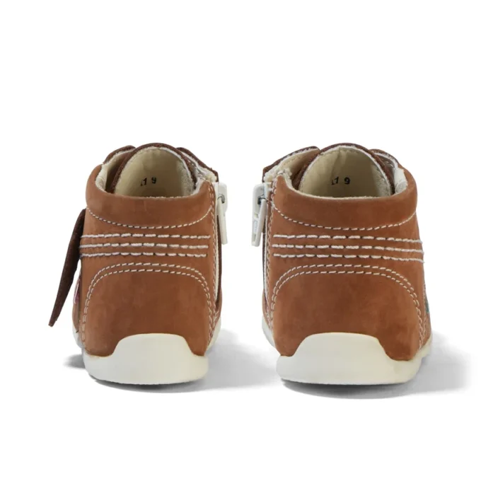 Baby Kick Hi Leder Hellbraun