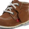 Baby Kick Hi Leder Hellbraun