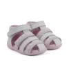Baby Wriggle Wave Sandalen Leder Weiß