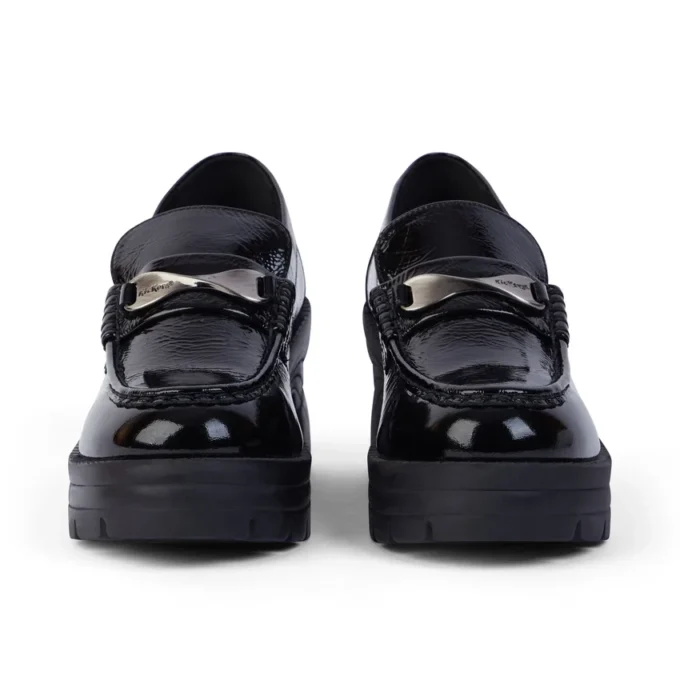Edie Loafer für Damen, Lackleder, schwarz Edie Loafer für Damen, Lackleder, schwarz