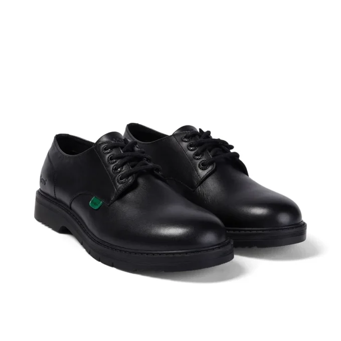 Herren Finley Lo Leder Schwarz