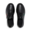 Herren Finley Lo Leder Schwarz
