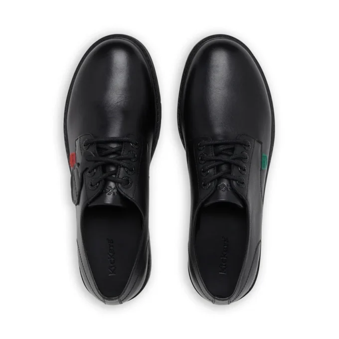 Herren Finley Lo Leder Schwarz