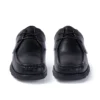 Herren Fragma Lace Leder Schwarz