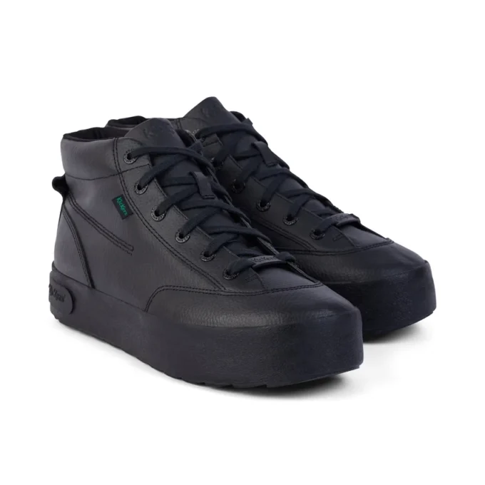 Herren Kester Hi Leder Schwarz