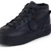 Herren Kester Hi Leder Schwarz