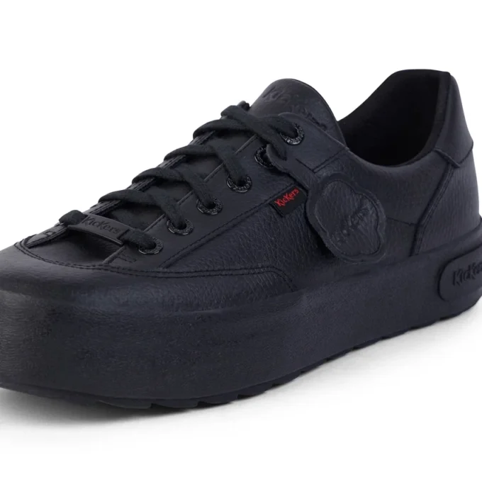 Herren Kester Lo Leder Schwarz