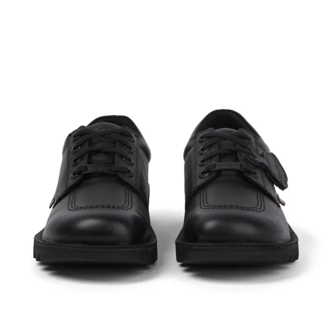 Herren Kick Lo Tab Lederschuhe Schwarz