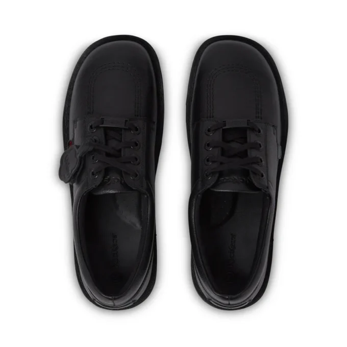 Herren Kick Lo Tab Lederschuhe Schwarz