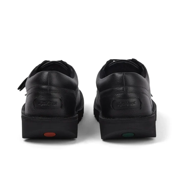Herren Kick Lo Tab Lederschuhe Schwarz