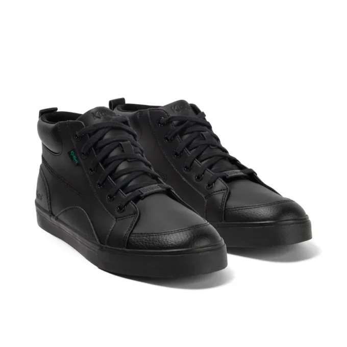 Herren Tovni Hi Mix Leder Schwarz