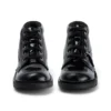 Jugend-Damen-Kick Hi-Leder-Alternative-Lackleder-Schwarz Jugend-Damen-Kick Hi-Leder-Alternative-Lackleder-Schwarz