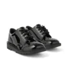 Jugend-Damen Kick Lo Brogue Lackleder Schwarz Jugend-Damen Kick Lo Brogue Lackleder Schwarz