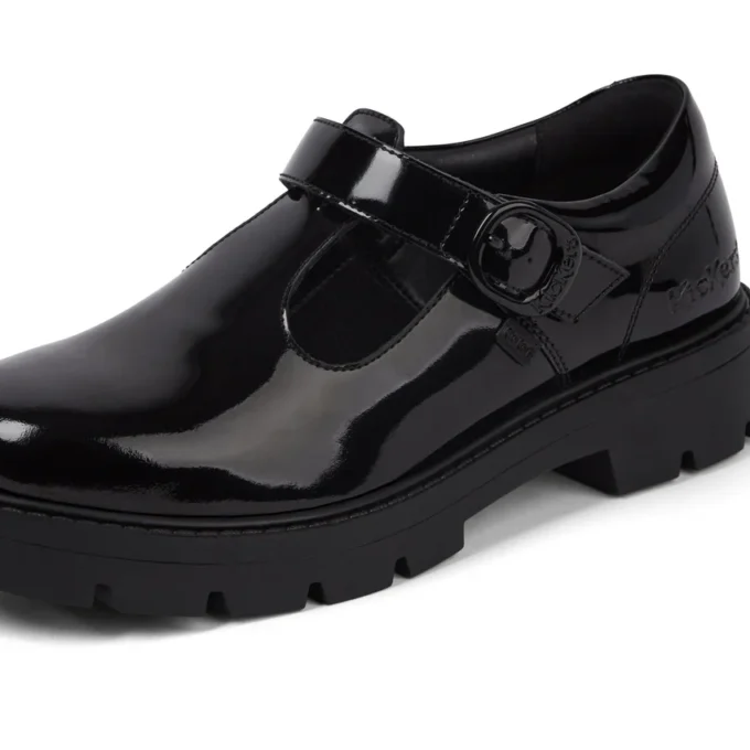 Jugend Damen Kori T-Bar Lackleder Schwarz Jugend Damen Kori T-Bar Lackleder Schwarz