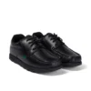 Jugend Herren Fragma Lace 4-Loch Leder Schwarz