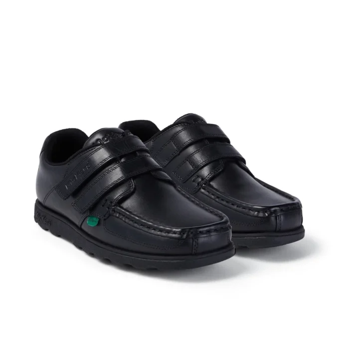 Jugend Herren Fragma Moc Twin Vel Leder Schwarz Jugend Herren Fragma Moc Twin Vel Leder Schwarz