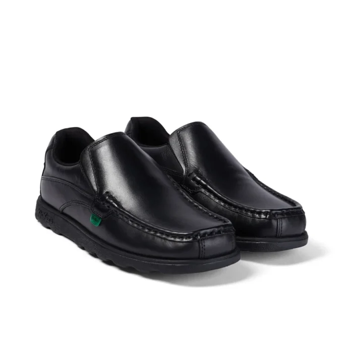 Jugend Herren Fragma Slip Leder Schwarz Jugend Herren Fragma Slip Leder Schwarz