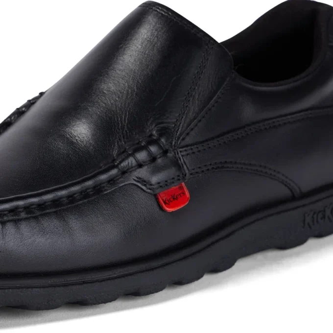 Jugend Herren Fragma Slip Leder Schwarz Jugend Herren Fragma Slip Leder Schwarz