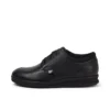 Jugend Herren Troiko Lo Lederschuhe Schwarz