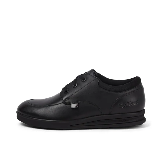 Jugend Herren Troiko Lo Lederschuhe Schwarz