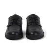 Jugend Herren Troiko Lo Lederschuhe Schwarz