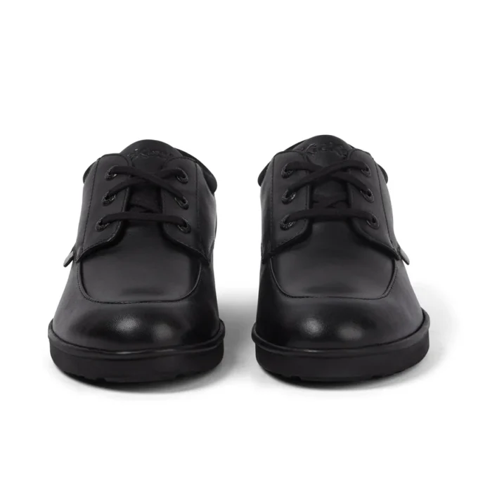 Jugend Herren Troiko Lo Lederschuhe Schwarz