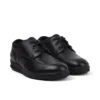 Jugend Herren Troiko Lo Lederschuhe Schwarz