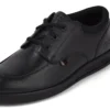 Jugend Herren Troiko Lo Lederschuhe Schwarz