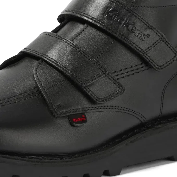 Unisex-Stiefel Kick Hi Vel Leder Schwarz Unisex-Stiefel Kick Hi Vel Leder Schwarz
