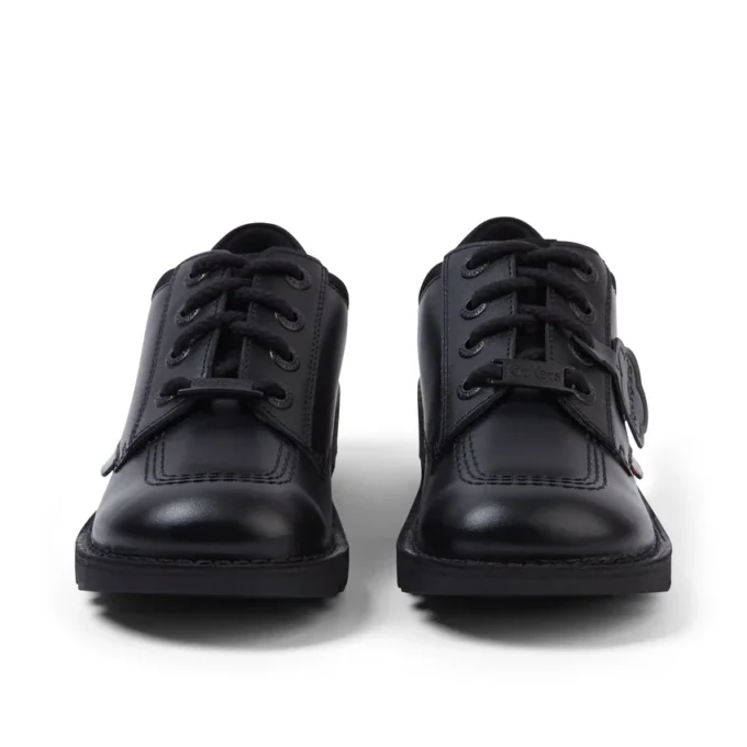 Jugend Unisex Kick Lo Mix Mesh Leder Schwarz Jugend Unisex Kick Lo Mix Mesh Leder Schwarz