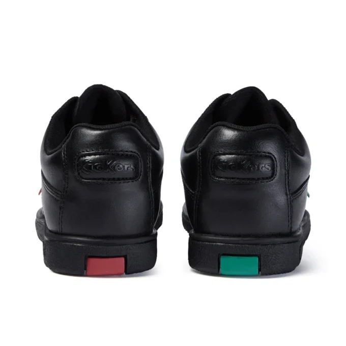 Junior Boys Fragma Lace Leder Schwarz