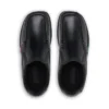 Junior Boys Fragma Slip Leder Schwarz
