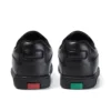 Junior Boys Fragma Slip Leder Schwarz