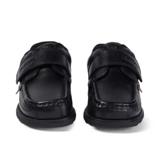 Junior Boys Fragma Strap Leder Schwarz