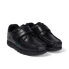 Junior Boys Fragma Strap Leder Schwarz