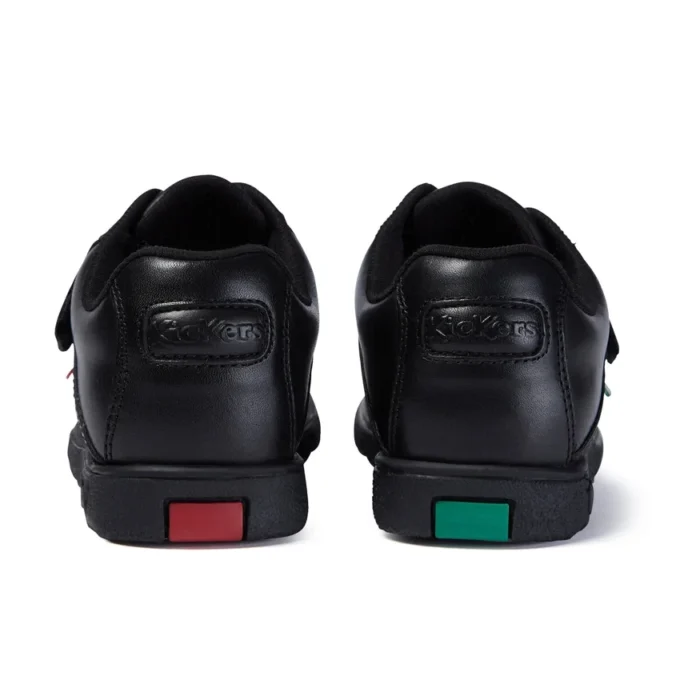 Junior Boys Fragma Strap Leder Schwarz