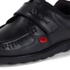 Junior Boys Fragma Strap Leder Schwarz