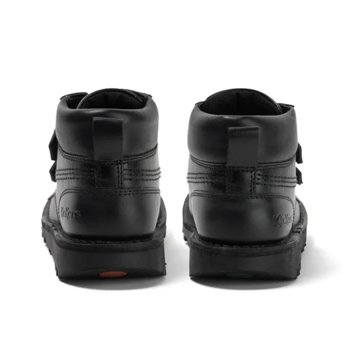 Junior Boys Kick Hi Roll Leder Schwarz Junior Boys Kick Hi Roll Leder Schwarz