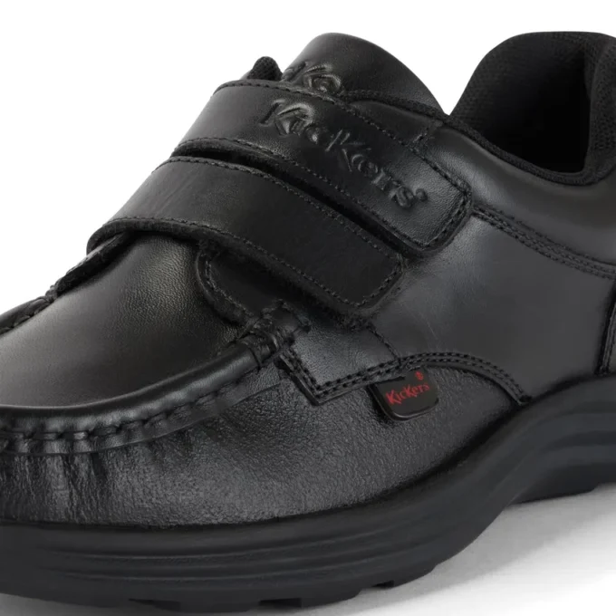 Junior Boys Reasan Twin Vel Leder Schwarz Junior Boys Reasan Twin Vel Leder Schwarz