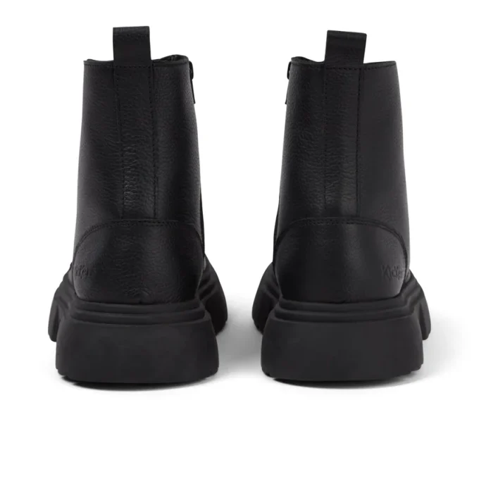Junior Mädchen Kenzi Stiefel Charm Leder Schwarz Junior Mädchen Kenzi Stiefel Charm Leder Schwarz