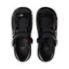 Junior Mädchen Kick T-Bar Meadow Lackleder Schwarz