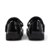 Junior Mädchen Kick T-Bar Meadow Lackleder Schwarz