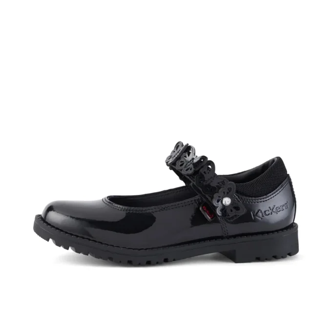 Junior Mädchen Lachly Butterfly MJ Lackleder Schwarz Junior Mädchen Lachly Butterfly MJ Lackleder Schwarz